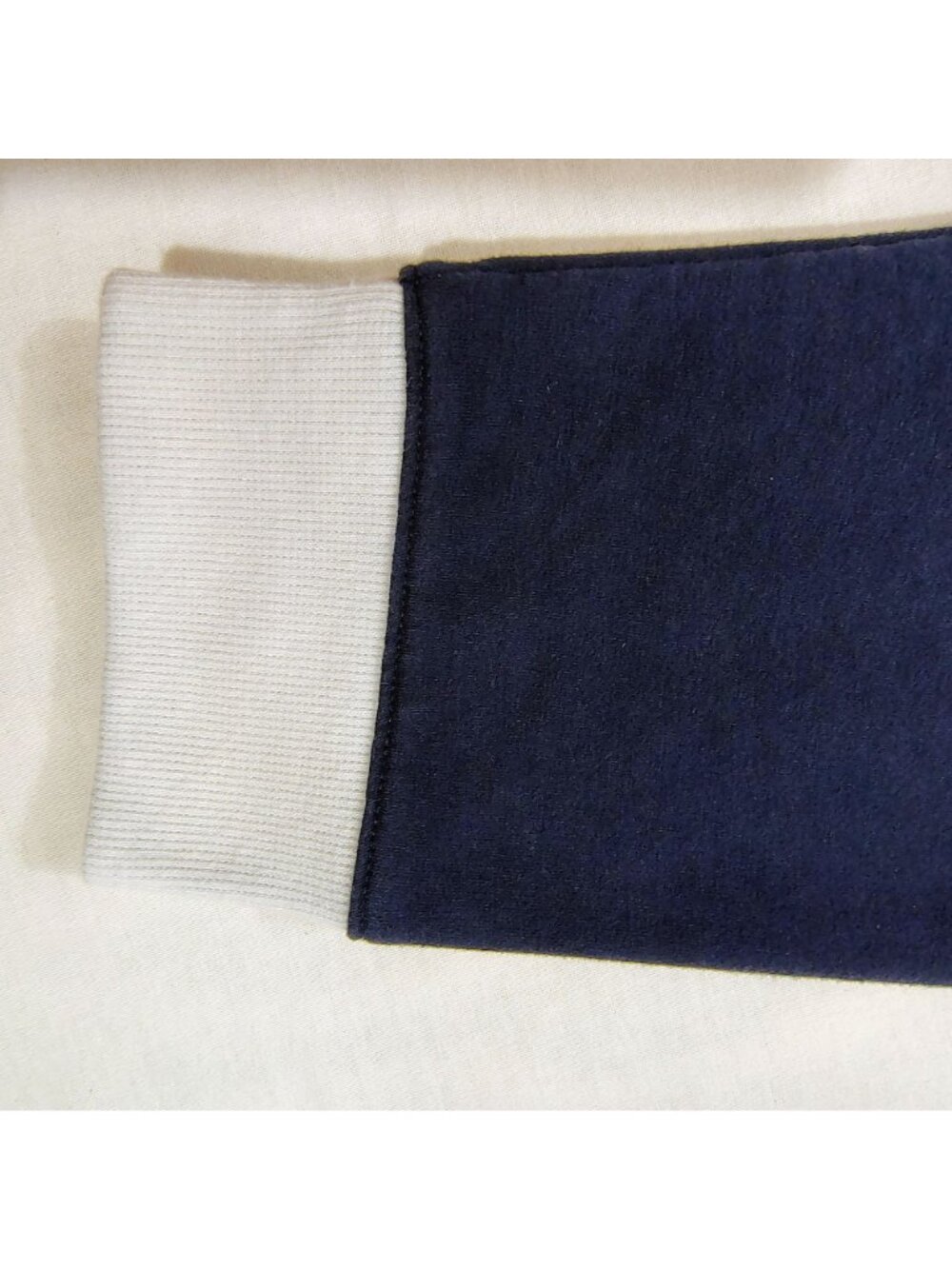 Nautica Long Sleeve Shirt Womens XXL Navy Fleece Stars Patriotic Crew Neck - Picture 7 of 14
